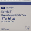 Hypoallergenic Medical Tape Kendall Hypoallergenic Silk White 1 Inch X 10 Yard Silk-Like Cloth NonSterile 120/CS