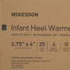 Instant Infant Heel Warmer McKesson Heel One Size Fits Most Sodium Acetate / Water Disposable 100/CS