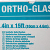 Padded Splint Roll ORTHO-GLASS 4 Inch X 15 Foot Fiberglass White 2/CS