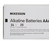 Alkaline Battery McKesson AAA Cell 1.5V Disposable 24 Pack 600/CS