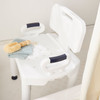 Bath Bench McKesson Removable Arms Plastic Frame Removable Backrest 21-1/4 Inch Seat Width 350 lbs. Weight Capacity 4/CS