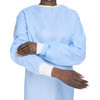 Non-Reinforced Surgical Gown with Towel Evolution 4 Large Blue Sterile Not Rated Disposable 36/CS