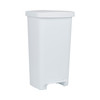 Trash_Can_WASTECAN__STEP-ON_RECTNGL_PLASWHT_52QT_Waste_Receptacles_81-25266