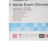 Exam Glove McKesson Confiderm 6.8C Small NonSterile Nitrile Standard Cuff Length Textured Fingertips Blue Chemo Tested / Fentanyl Tested 1000/CS