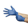 Exam Glove McKesson Confiderm 6.8C Large NonSterile Nitrile Standard Cuff Length Textured Fingertips Blue Chemo Tested / Fentanyl Tested 1000/CS