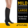 Compression Socks 3M Futuro Knee High Large Black Closed Toe 12/CS