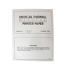 Diagnostic Recording Paper Precision Thermal Paper 8-1/2 X 11 Inch Z-Fold Red Grid 12/CS