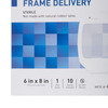 Transparent Film Dressing McKesson 6 X 8 Inch Frame Style Delivery Octagon Sterile 80/CS