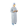 Surgical Gown with Towel Aero Chrome X-Large Silver Sterile AAMI Level 4 Disposable 30/CS