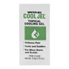 Burn Relief Water Jel Cool Jel Topical Gel 3.5 Gram Individual Packet 600/CS