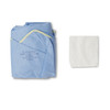 Non-Reinforced Surgical Gown with Towel ULTRA 2X-Large Blue Sterile AAMI Level 3 Disposable 28/CS