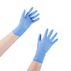 Exam Glove McKesson Confiderm 3.5C X-Small NonSterile Nitrile Standard Cuff Length Textured Fingertips Blue Chemo Tested 2000/CS