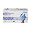 Exam Glove McKesson Confiderm 3.5C X-Small NonSterile Nitrile Standard Cuff Length Textured Fingertips Blue Chemo Tested 2000/CS