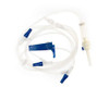 IV Pump Set McKesson Pump 3 Ports 10 Drops / mL Drip Rate Without Filter 110 Inch Tubing