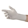 Exam Glove STERLING-XTRA Small NonSterile Nitrile Extended Cuff Length Textured Fingertips Gray Chemo Tested 10/CS
