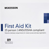 First Aid Kit McKesson 25 Person Plastic Case 6/CS