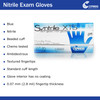 Exam Glove Syntrile XTS Large NonSterile Nitrile Standard Cuff Length Textured Fingertips Blue Chemo Tested 2000/CS