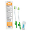 Toothette Suction Toothbrush Kit with Oral Rinse