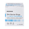 Skin Barrier Ring McKesson Moldable, Standard Wear Adhesive without Tape Without Flange Universal System Hydrocolloid 2 Inch Diameter X 1/16 Inch Thickness 160/CS