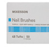 Nail Brush McKesson Soft Bristles Purple 1000/CS