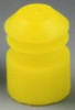 McKesson Yellow Tube Closure for use with 13 mm Blood Drawing Tubes, Glass Test Tubes, Plastic Culture Tubes