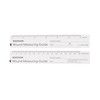 Wound_Measuring_Guide_RULER__WOUND_MEASURING_PAPER_6"_(50/PD_12PD/BG_24BG/CS)_Wound_Measurers_533-LR/50