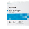 446055_PK Split Sponges McKesson 2 X 2 Inch Sterile 6-Ply 1/PK