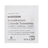 Sanitizing Skin Wipe McKesson Individual Packet BZK (Benzalkonium Chloride) Unscented 100 Count 1/EA