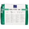 Unisex Adult Incontinence Brief Abri-Form Comfort L4 Large Disposable Heavy Absorbency 36/CS