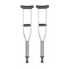 Underarm Crutches McKesson Aluminum Frame Child 350 lbs. Weight Capacity Push Button Adjustment 1/PR