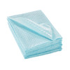 McKesson Nonsterile Blue Procedure Towels, 13 x 18 Inch