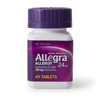 Allergy Relief Allegra 180 mg Strength Tablet 45 per Box 1/BT