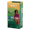 Female Adult Absorbent Underwear Depend FIT-FLEX Pull On with Tear Away Seams 2X-Large Disposable Heavy Absorbency 22/PK