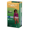 Female Adult Absorbent Underwear Depend FIT-FLEX Pull On with Tear Away Seams 2X-Large Disposable Heavy Absorbency 44/CS