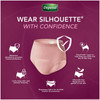 Female Adult Absorbent Underwear Depend Silhouette Pull On with Tear Away Seams X-Large Disposable Heavy Absorbency 36/CS