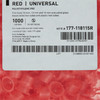 McKesson Tube Closure Polyethylene Snap Cap Red 12 mm / 13 mm / 16 mm (Universal) Fits Most 12mm, 13mm and 16mm Evacuated Glass Blood Collection Tubes and Plastic Test Tubes NonSterile 1000/BG