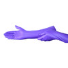 Exam Glove Purple Nitrile Max Small NonSterile Nitrile Extended Cuff Length Fully Textured Purple Not Rated 400/CS
