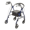 4_Wheel_Rollator_WALKER__ROLLATOR_KD_STEEL_6"_BLU_Rollators_R800KD-BL