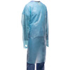 1148136_CS Protective Procedure Gown One Size Fits Most Blue NonSterile Not Rated Disposable 75/CS