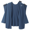 Adaptive Shirt Silverts X-Large Navy Blue Without Pockets Long Sleeve Female 1/EA