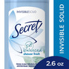 Antiperspirant / Deodorant Secret Solid 2.6 oz. Unscented 1/EA