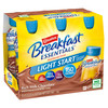 Oral Supplement Carnation Breakfast Essentials Light Start Rich Chocolate Flavor Liquid 8 oz. Bottle 24/CS