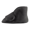Diabetic Bootie Slippers Silverts 2X-Large / X-Wide Black Ankle High 1/PR