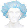 237329_BX Bouffant Cap McKesson Blue Elastic Closure 100/BX