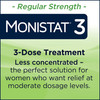 Vaginal Antifungal Monistat 3 4% Strength Suppository 3 per Box Bottle 3/BX