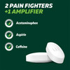 Pain Relief Excedrin Extra Strength 250 mg - 250 mg - 65 mg Strength Acetaminophen / Aspirin / Caffeine Capsule 100 per Bottle 1/BT