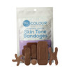 TruColour Dark Brown Adhesive Strips, Assorted Shapes and Sizes