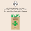 Adhesive Strip Patch On The Go Pack 3/4 X 3 Inch Bamboo / Aloe Vera Rectangle Tan Sterile 400/CS