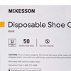 Shoe Cover McKesson One Size Fits Most Shoe High Nonskid Sole Blue NonSterile 150/CS