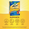 Multivitamin Supplement Alive! Mens Energy Vitamin A / Vitamin C 900 mcg / 180 mg Strength Tablet 50 per Box 50/BX